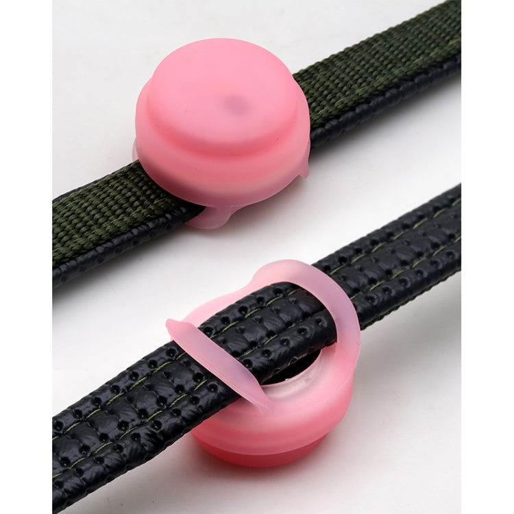 Étui de protection en silicone avec lumière pour collier d'animaux de compagnie AirTag 2e génération / AirTag 1re génération, avec fonction de suivi de localisation anti-perte