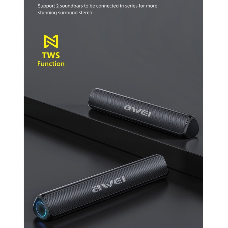 Enceinte Bluetooth sans fil de bureau awei Y333 TWS
