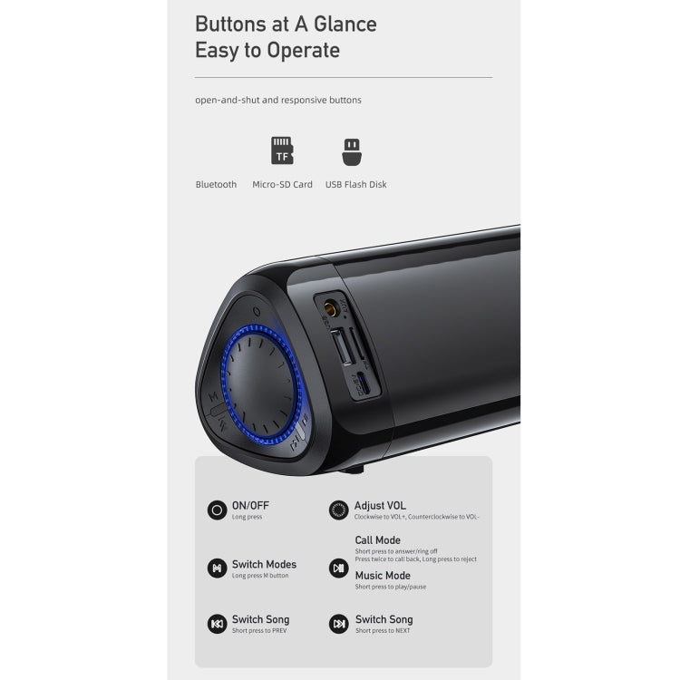Enceinte Bluetooth sans fil de bureau awei Y333 TWS