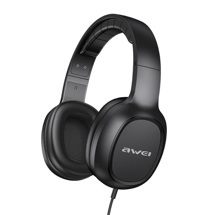 awei GM-6 Casque stéréo filaire 3,5 mm, GM-6 (Noir)