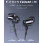 Écouteurs filaires intra-auriculaires awei L1 Stereo Surround, L1 (noir), L1 (gris)
