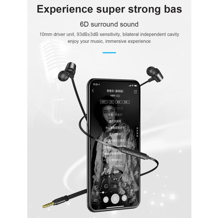 Écouteurs filaires intra-auriculaires awei L1 Stereo Surround, L1 (noir), L1 (gris)