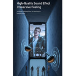 Écouteurs filaires intra-auriculaires stéréo awei PC-7 Mini, PC-7(Noir), PC-7(Blanc)
