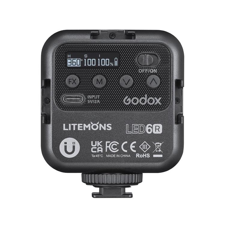 Godox LED-6R RGB LED Fill Light Video Shooting Light, LED-6R