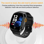 Montre intelligente D300 avec écran IPS de 1,54 pouce, prise en charge du suivi et du positionnement et des appels vidéo, avec température corporelle