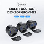 Hub de bureau multifonction ORICO DESK-4U-BK 4 ports USB3.0