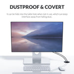 Hub de bureau multifonction ORICO DESK-4U-BK 4 ports USB3.0