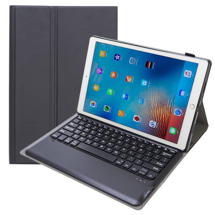 Étui en Cuir avec Clavier Bluetooth Détachable et Support en TPU A129, pour iPad Pro 12,9 pouces 2015 / 2017, AM17