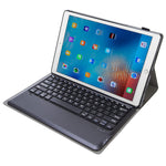 Étui en Cuir avec Clavier Bluetooth Détachable et Support en TPU A129, pour iPad Pro 12,9 pouces 2015 / 2017, AM17