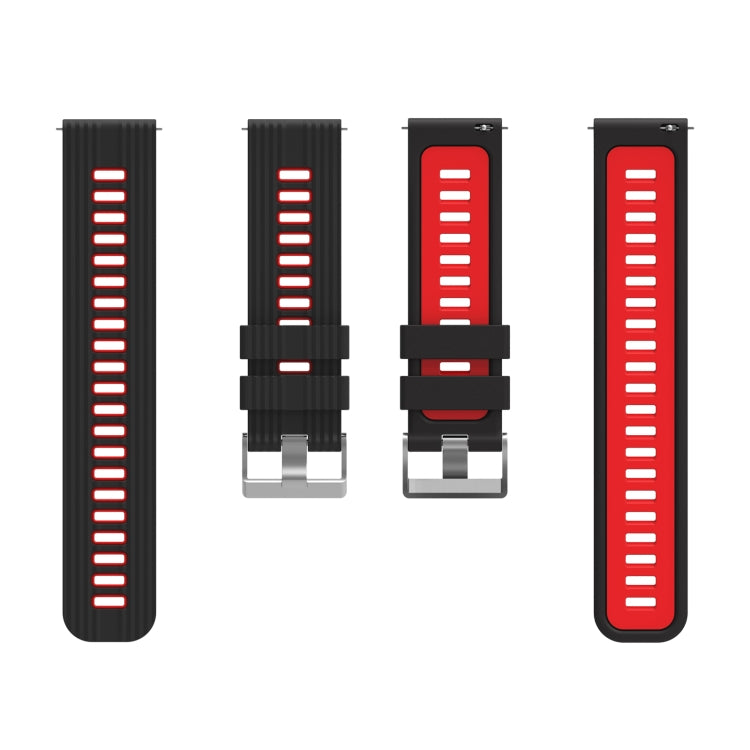 Two-color Silicone Watchband, For Huawei Watch GT 3 42mm, For Huawei Watch GT 3 46mm