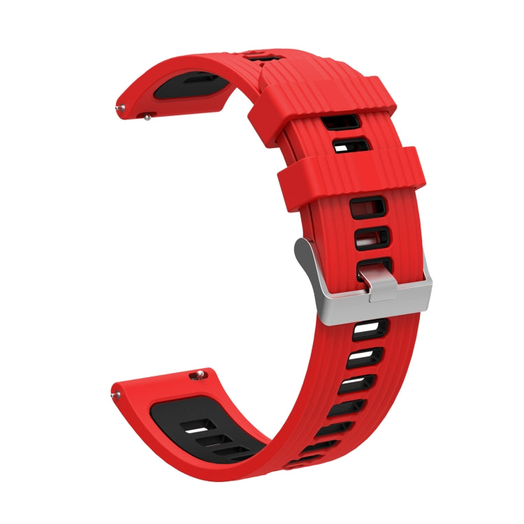 Two-color Silicone Watchband, For Huawei Watch GT 3 42mm, For Huawei Watch GT 3 46mm
