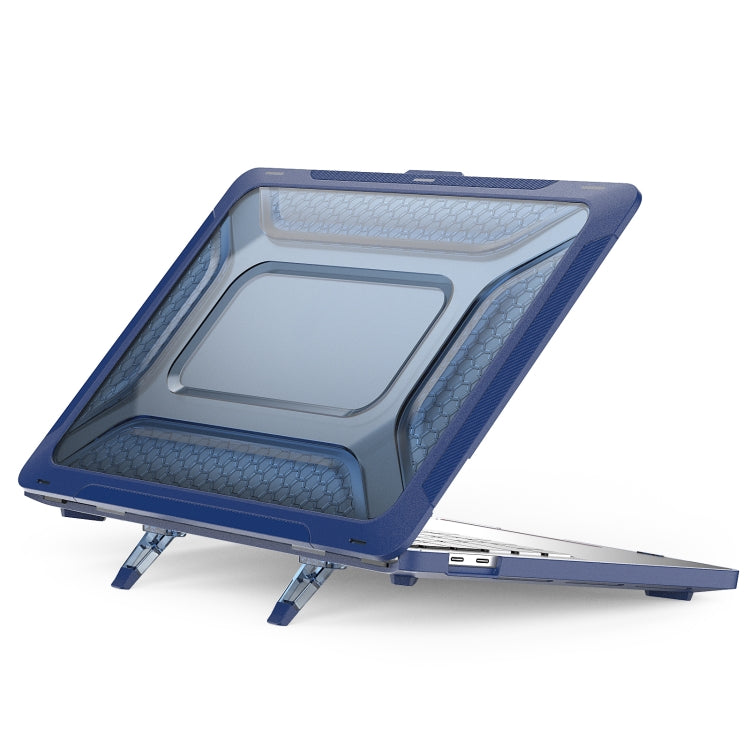 Étui de protection pour ordinateur portable en nid d'abeille PC + TPU, pour MacBook Pro 13,3 pouces A2338 / A2289 / A2251 (2020), pour MacBook Pro 16 pouces A2141