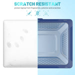 Étui de protection pour ordinateur portable en nid d'abeille PC + TPU, pour MacBook Pro 13,3 pouces A2338 / A2289 / A2251 (2020), pour MacBook Pro 16 pouces A2141