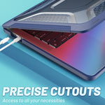 Étui de protection pour ordinateur portable en nid d'abeille PC + TPU, pour MacBook Pro 13,3 pouces A2338 / A2289 / A2251 (2020), pour MacBook Pro 16 pouces A2141