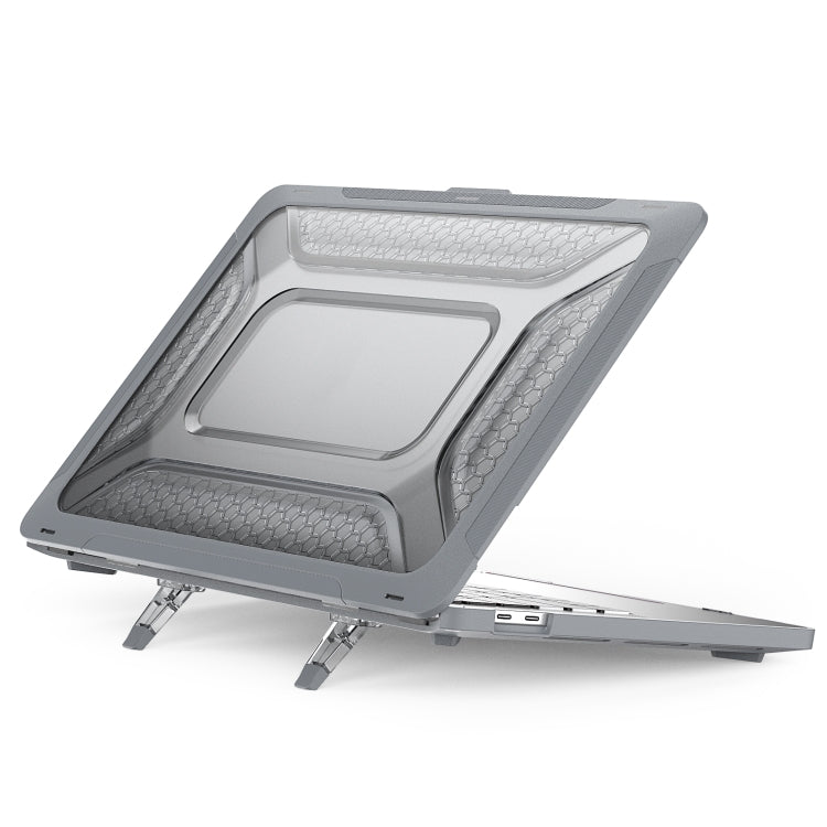 Étui de protection pour ordinateur portable en nid d'abeille PC + TPU, pour MacBook Pro 13,3 pouces A2338 / A2289 / A2251 (2020), pour MacBook Pro 16 pouces A2141