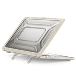 Étui de protection pour ordinateur portable en nid d'abeille PC + TPU, pour MacBook Pro 13,3 pouces A2338 / A2289 / A2251 (2020), pour MacBook Pro 16 pouces A2141