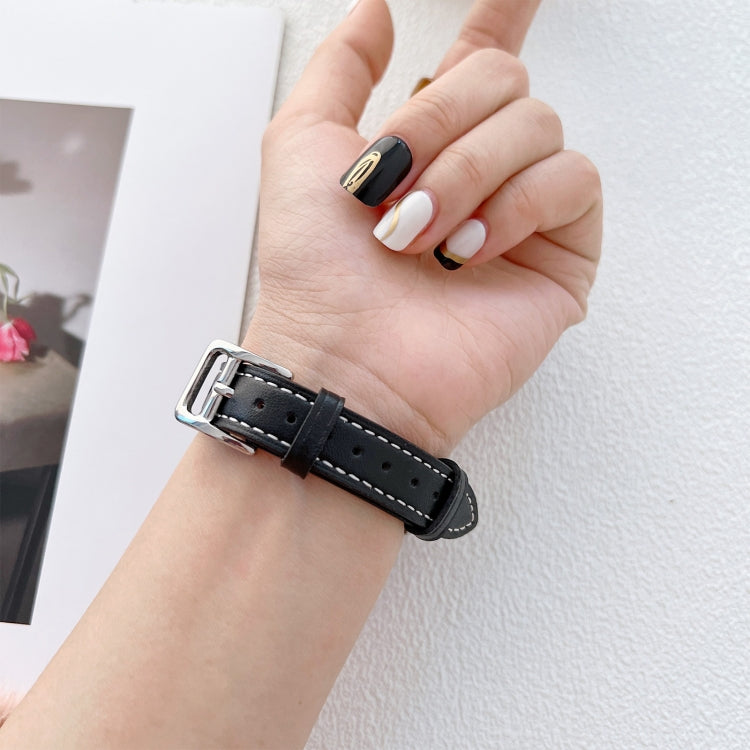 Bracelet de montre en cuir pour Apple Watch Series, 7 41mm / 6&SE&5&4 40mm / 3&2&1 38mm, 7 45mm / 6&SE&5&4 44mm / 3&2&1 42mm