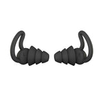 iMeBoBo A1 Bouchons d'oreille en silicone nano anti-bruit pour le sommeil version aileron de requin, deux couches, trois couches