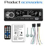 Récepteur radio de voiture SWM-1789 Bluetooth 5.1 Lecteur MP3 avec télécommande, SWM-1789