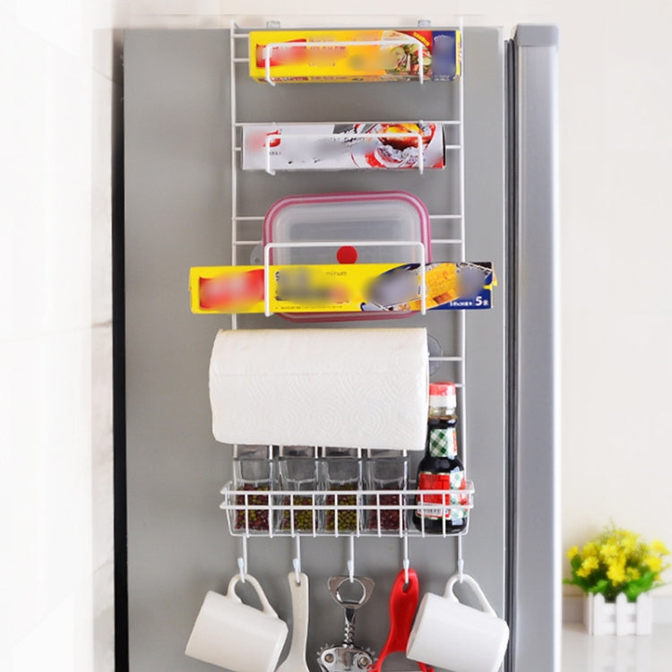 Étagère de rangement multi-niveaux pour réfrigérateur, support latéral, organiseur de cuisine multifonctionnel, organisateur de maison, étagère multifonctionnelle, étagère tournesol