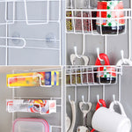 Étagère de rangement multi-niveaux pour réfrigérateur, support latéral, organiseur de cuisine multifonctionnel, organisateur de maison, étagère multifonctionnelle, étagère tournesol