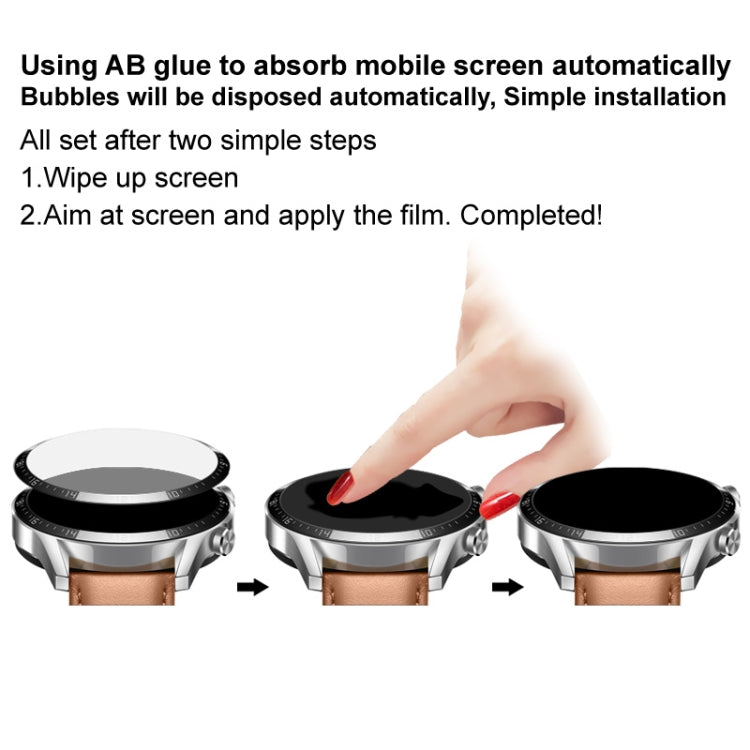 IMAK Plexiglass HD Watch Protective Film, For Garmin Fenix 7, For Garmin Move Sport, For Garmin Epix