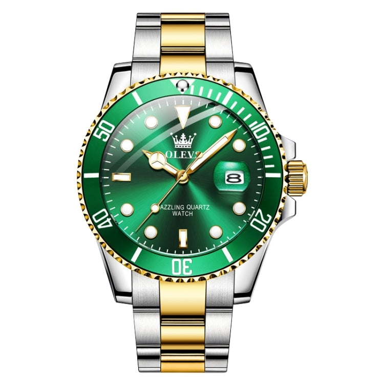 Montre étanche à quartz lumineuse pour homme OLEVS 5885, modèles EDA00268001A à EDA00268001E