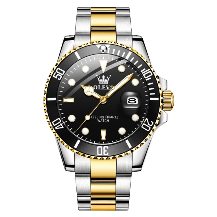 Montre étanche à quartz lumineuse pour homme OLEVS 5885, modèles EDA00268001A à EDA00268001E