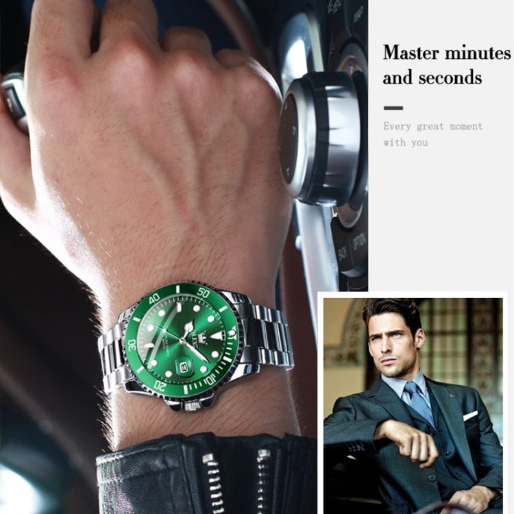 Montre étanche à quartz lumineuse pour homme OLEVS 5885, modèles EDA00268001A à EDA00268001E