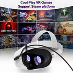 Câble de liaison VR coudé simple USB 3.2 Gen1 Type-C vers USB 3.2 Gen1 Type-C pour Oculus Quest 1 / 2, 3 m coude simple