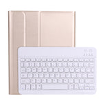 Étui en cuir ultra-fin pour clavier Bluetooth avec texture en peau d'agneau A11B et porte-stylo, A11B, pour iPad Air 2022 / Air 2020 10.9