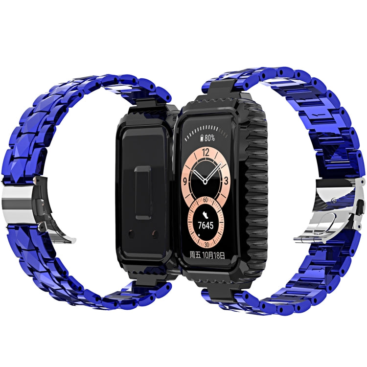 Stainless Steel Watchband, For Huawei Band 6 / Honor Band 6, For Xiaomi Mi Band 6 / 5, For Xiaomi Mi Band 4 / 3
