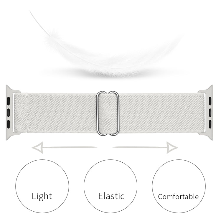 Bracelet de montre en nylon polyester pour Apple Watch Series, 7 41 mm / 6&SE&5&4 40 mm / 3&2&1 38 mm, 7 45 mm / 6&SE&5&4 44 mm / 3&2&1 42 mm