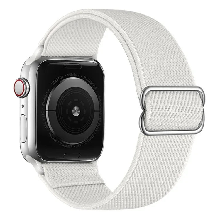 Bracelet de montre en nylon polyester pour Apple Watch Series, 7 41 mm / 6&SE&5&4 40 mm / 3&2&1 38 mm, 7 45 mm / 6&SE&5&4 44 mm / 3&2&1 42 mm