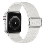 Bracelet de montre en nylon polyester pour Apple Watch Series, 7 41 mm / 6&SE&5&4 40 mm / 3&2&1 38 mm, 7 45 mm / 6&SE&5&4 44 mm / 3&2&1 42 mm