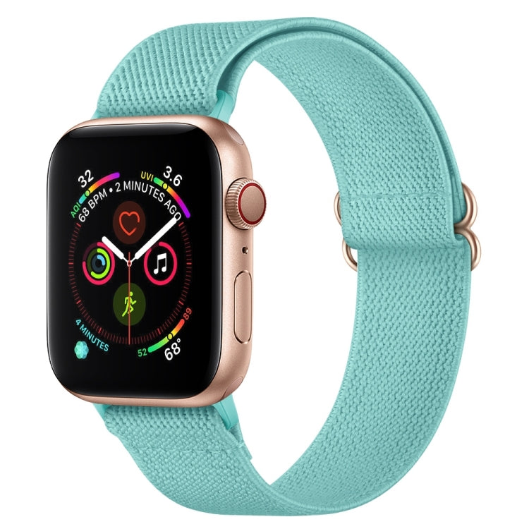 Bracelet de montre en nylon polyester pour Apple Watch Series, 7 41 mm / 6&SE&5&4 40 mm / 3&2&1 38 mm, 7 45 mm / 6&SE&5&4 44 mm / 3&2&1 42 mm