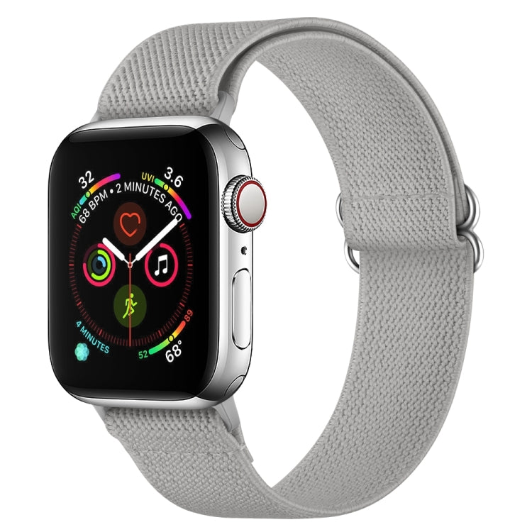 Bracelet de montre en nylon polyester pour Apple Watch Series, 7 41 mm / 6&SE&5&4 40 mm / 3&2&1 38 mm, 7 45 mm / 6&SE&5&4 44 mm / 3&2&1 42 mm