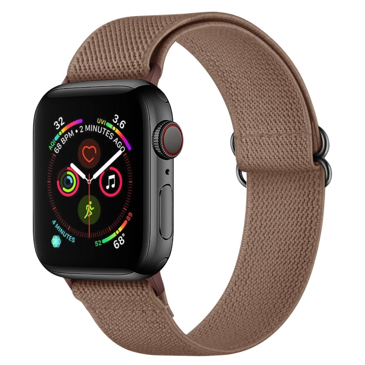 Bracelet de montre en nylon polyester pour Apple Watch Series, 7 41 mm / 6&SE&5&4 40 mm / 3&2&1 38 mm, 7 45 mm / 6&SE&5&4 44 mm / 3&2&1 42 mm