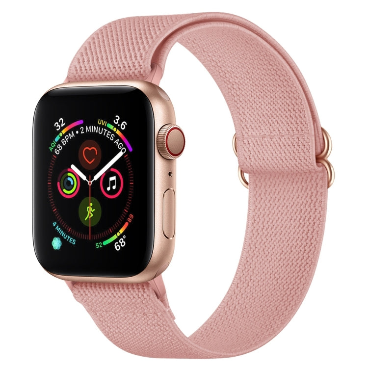 Bracelet de montre en nylon polyester pour Apple Watch Series, 7 41 mm / 6&SE&5&4 40 mm / 3&2&1 38 mm, 7 45 mm / 6&SE&5&4 44 mm / 3&2&1 42 mm