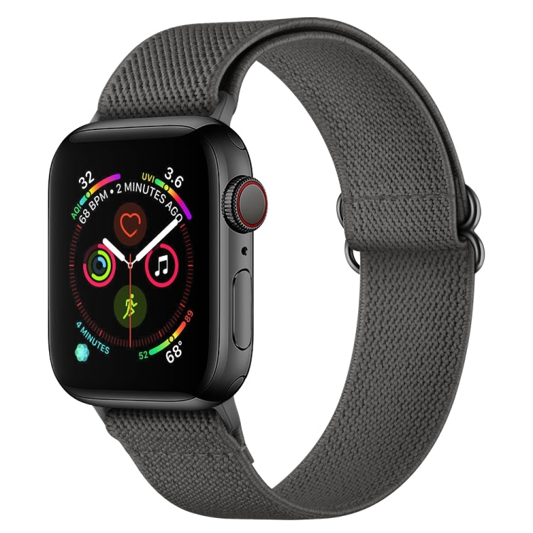 Bracelet de montre en nylon polyester pour Apple Watch Series, 7 41 mm / 6&SE&5&4 40 mm / 3&2&1 38 mm, 7 45 mm / 6&SE&5&4 44 mm / 3&2&1 42 mm