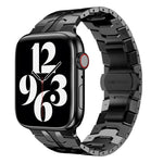 Bracelet de montre en acier pour Apple Watch Series, 7 41 mm / 6&SE&5&4 40 mm / 3&2&1 38 mm, 7 45 mm / 6&SE&5&4 44 mm / 3&2&1 42 mm