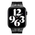 Bracelet de montre en acier pour Apple Watch Series, 7 41 mm / 6&SE&5&4 40 mm / 3&2&1 38 mm, 7 45 mm / 6&SE&5&4 44 mm / 3&2&1 42 mm
