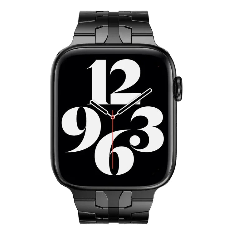 Bracelet de montre en acier pour Apple Watch Series, 7 41 mm / 6&SE&5&4 40 mm / 3&2&1 38 mm, 7 45 mm / 6&SE&5&4 44 mm / 3&2&1 42 mm
