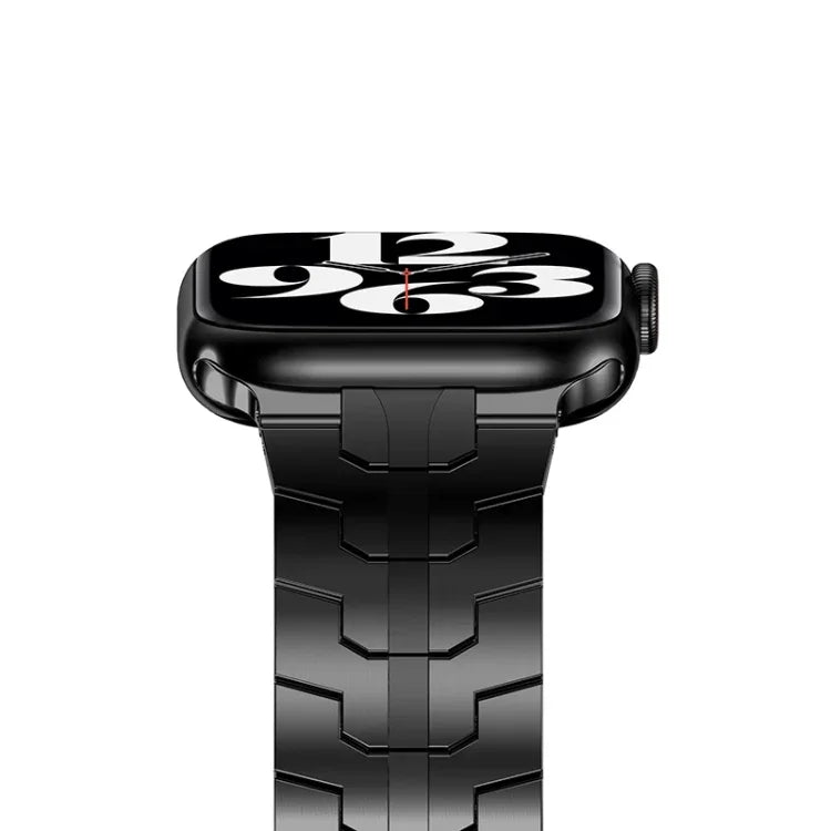 Bracelet de montre en acier pour Apple Watch Series, 7 41 mm / 6&SE&5&4 40 mm / 3&2&1 38 mm, 7 45 mm / 6&SE&5&4 44 mm / 3&2&1 42 mm