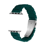 Candy Color Three-Bead Watchband For Apple Watch Series, 7 41mm / 6&SE&5&4 40mm / 3&2&1 38mm, 7 45mm / 6&SE&5&4 44mm / 3&2&1 42mm