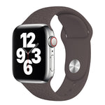 Bracelet de montre en silicone gaufré léopard pour Apple Watch Series 7 41 mm / 6&SE&5&4 40 mm / 3&2&1 38 mm, 7 45 mm / 6&SE&5&4 44 mm / 3&2&1 42 mm
