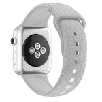 Bracelet de montre en silicone gaufré léopard pour Apple Watch Series 7 41 mm / 6&SE&5&4 40 mm / 3&2&1 38 mm, 7 45 mm / 6&SE&5&4 44 mm / 3&2&1 42 mm
