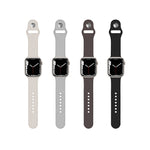 Bracelet de montre en silicone gaufré léopard pour Apple Watch Series 7 41 mm / 6&SE&5&4 40 mm / 3&2&1 38 mm, 7 45 mm / 6&SE&5&4 44 mm / 3&2&1 42 mm