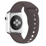 Bracelet de montre en silicone gaufré léopard pour Apple Watch Series 7 41 mm / 6&SE&5&4 40 mm / 3&2&1 38 mm, 7 45 mm / 6&SE&5&4 44 mm / 3&2&1 42 mm