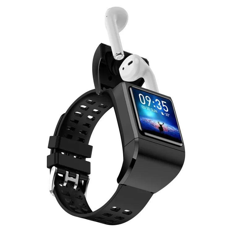 Montre connectée G36pro avec écran IPS de 1,3 pouce, écouteurs intégrés, mesure de la pression artérielle et suivi du sommeil